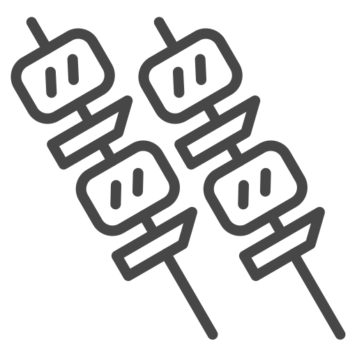 Yakitori Generic outline icon
