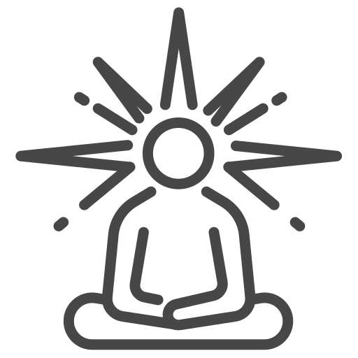 meditación Generic outline icono