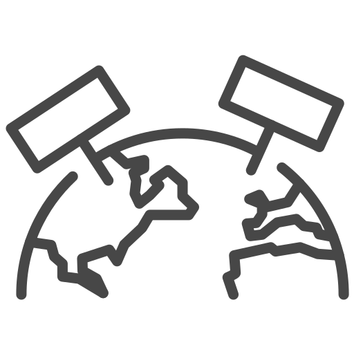 지도 Generic outline icon