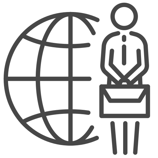 Global Generic outline icon