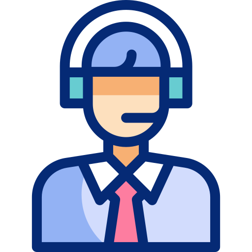 Customer service Basic Accent Lineal Color icon