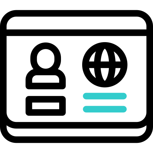 遊牧民ビザ Basic Accent Outline icon