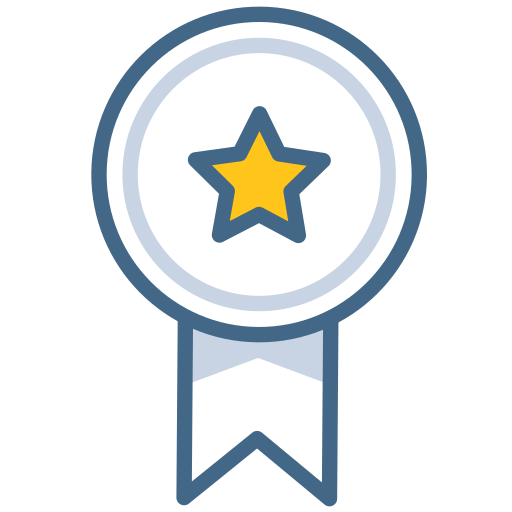 Award Generic color lineal-color icon