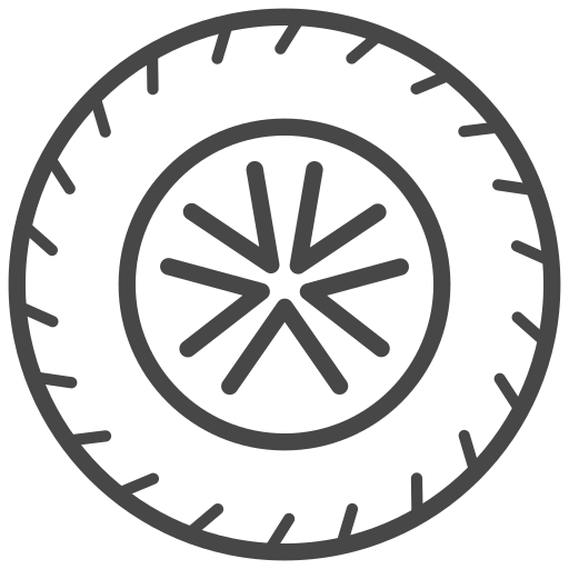 Wheel Generic outline icon