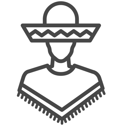 méxico Generic outline Ícone