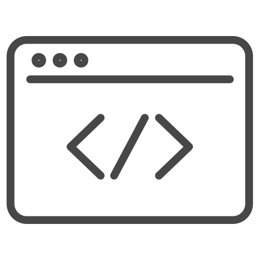 web Generic outline icoon