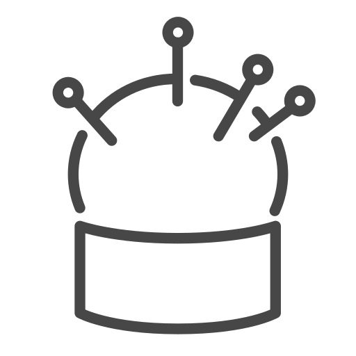 Pin Generic outline icon