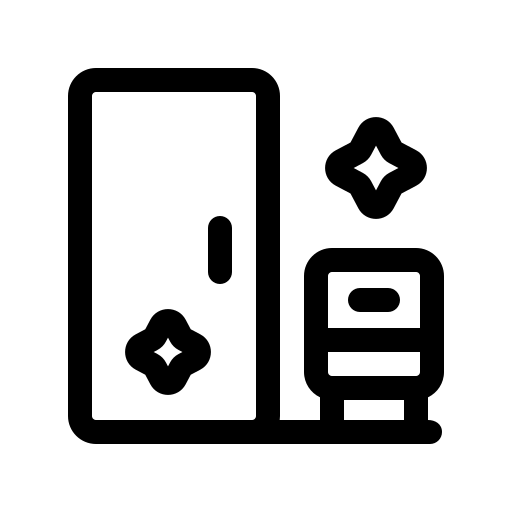 クリーンルーム Generic black outline icon