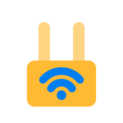 wi-fi Generic color fill иконка