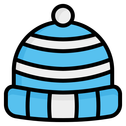sombrero de invierno Generic color lineal-color icono
