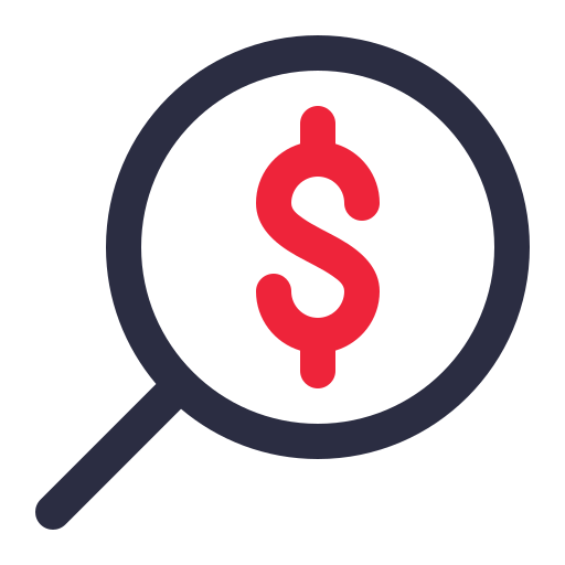 Search money Generic color outline icon
