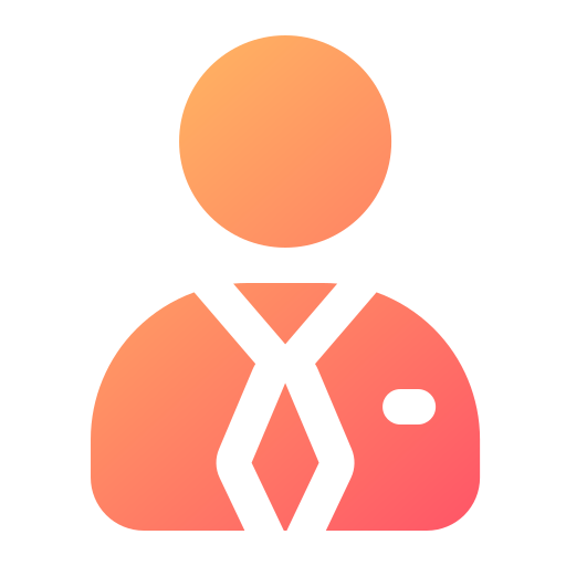 Business man Generic gradient fill icon