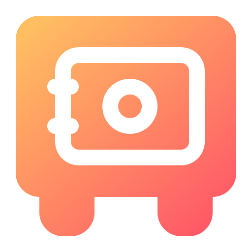 안전한 Generic gradient fill icon