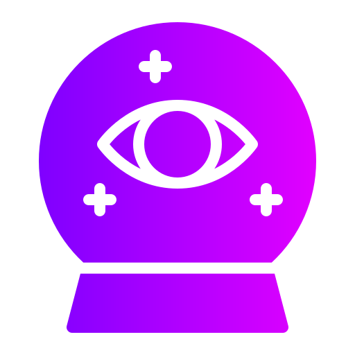 水晶球 Generic gradient fill icon