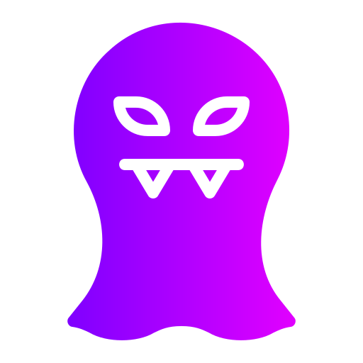 fantasma Generic gradient fill icona