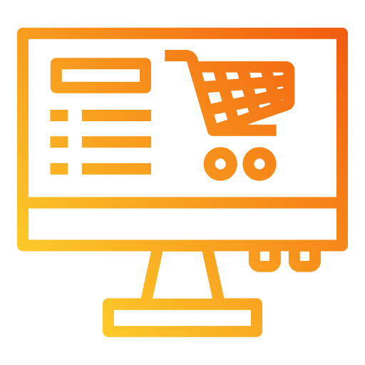 online shop Generic gradient outline icon