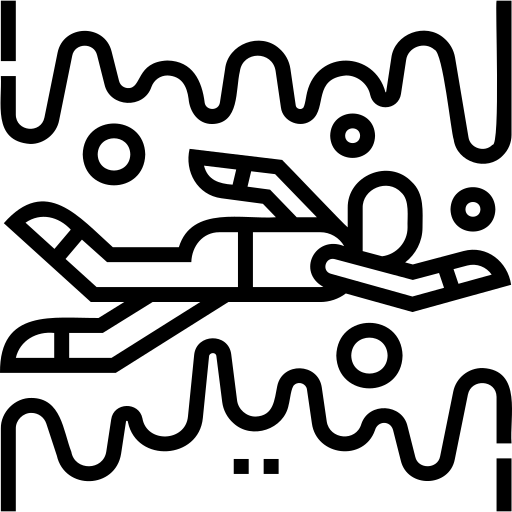 natation Detailed Straight Lineal Icône