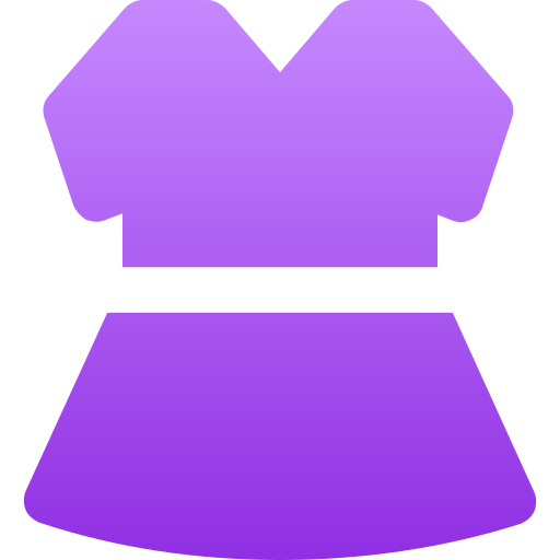Girl dress Generic gradient fill icon