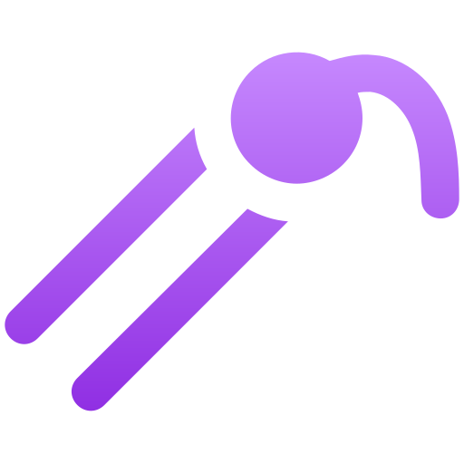 Hair pin Generic gradient fill icon