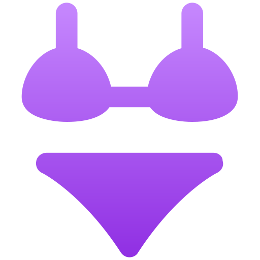 Bikini Generic gradient fill icon