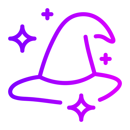 sombrero de mago Generic gradient outline icono