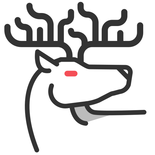 Antlers Generic outline icon