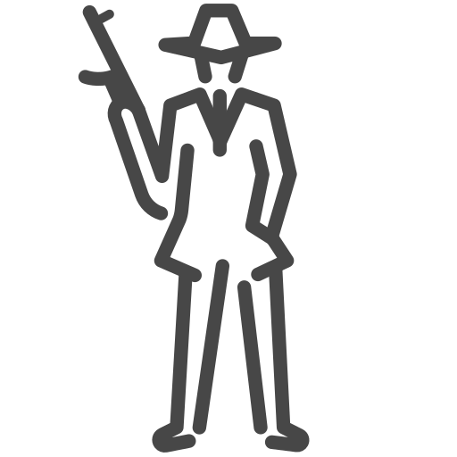 Gangster Generic outline icon
