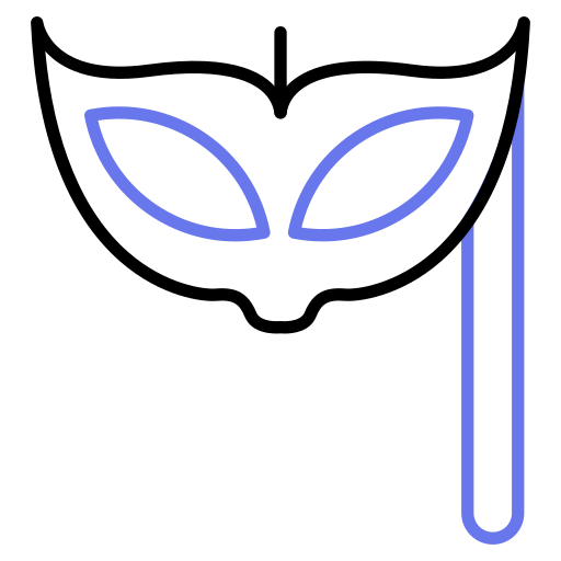 カーニバルマスク Generic color outline icon