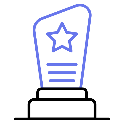 escudo de premio Generic color outline icono