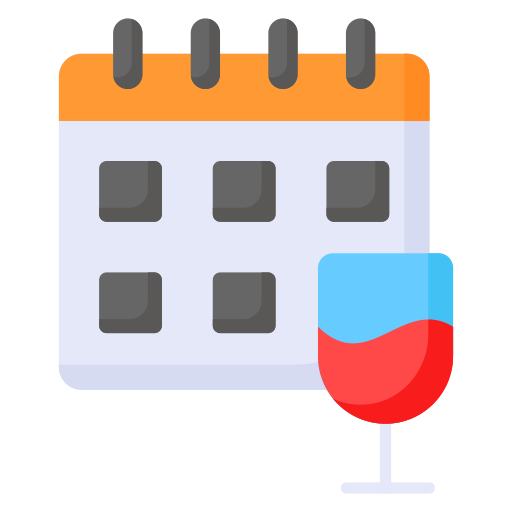 calendario de eventos Generic color fill icono