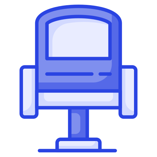 시네마 의자 Generic color lineal-color icon