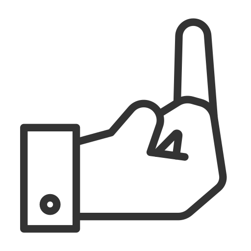 hand Generic outline icon