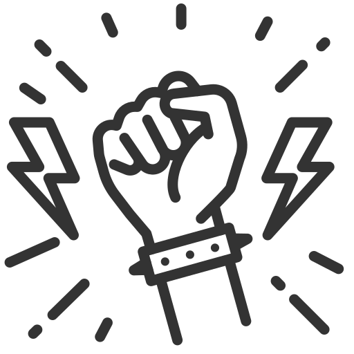 Fist Generic outline icon