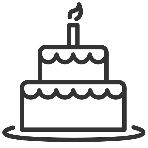 Cake Generic outline icon