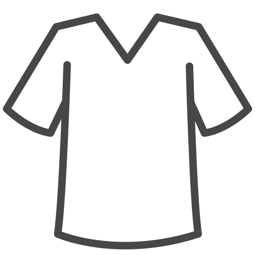 T shirt Generic outline icon