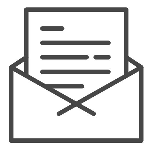 Letter Generic outline icon