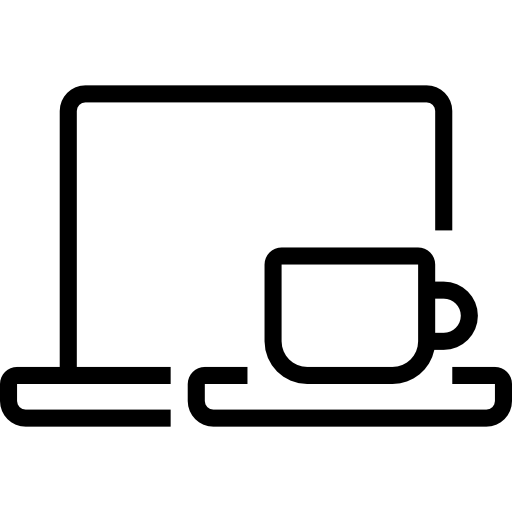 ordenador portátil Ultimatearm Outline icono
