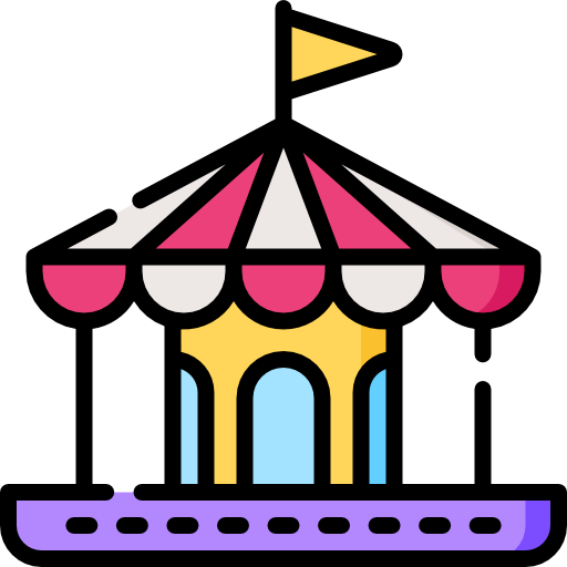 Fairground Special Lineal color icon