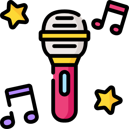 karaoke Special Lineal color ikona