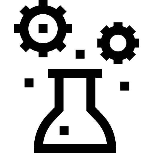 chemia Basic Straight Lineal ikona