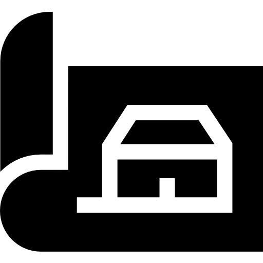 plano Basic Straight Filled icono