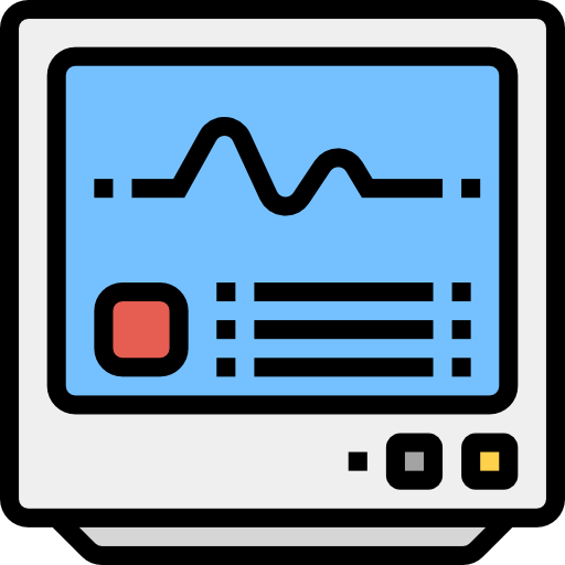 monitor de pulso cardiaco Ultimatearm Lineal Color icono