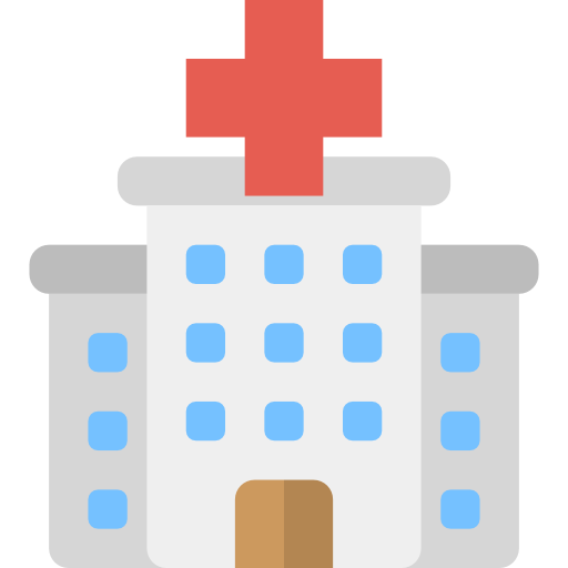 krankenhaus Ultimatearm Flat icon
