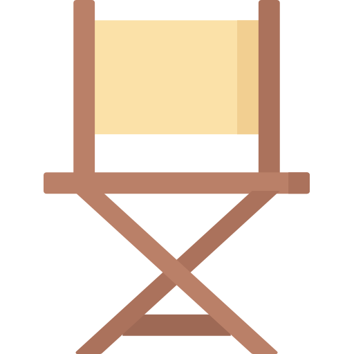 cadeira do diretor Special Flat Ícone