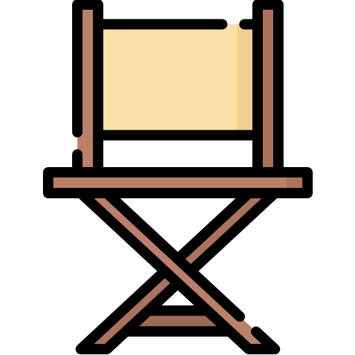 krzesło reżysera Special Lineal color ikona