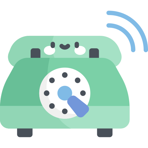 telefon Kawaii Flat icon