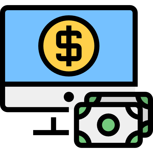 online-banking Ultimatearm Lineal Color icon