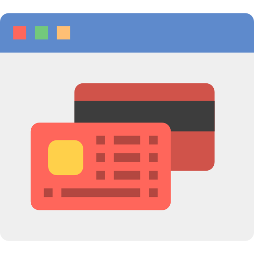 Online banking Ultimatearm Flat icon