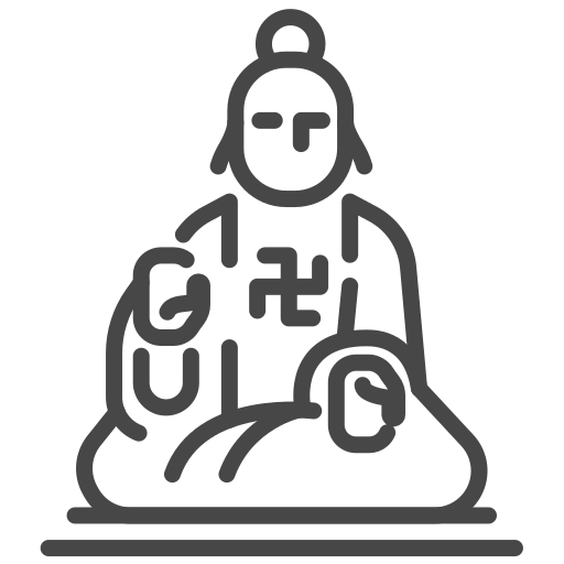 Big buddha Generic outline icon