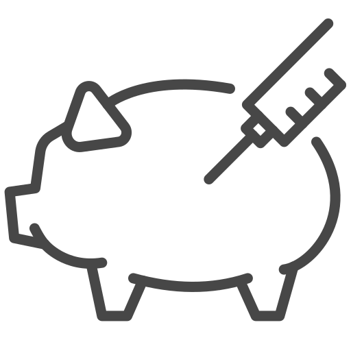 carne de porco Generic outline Ícone